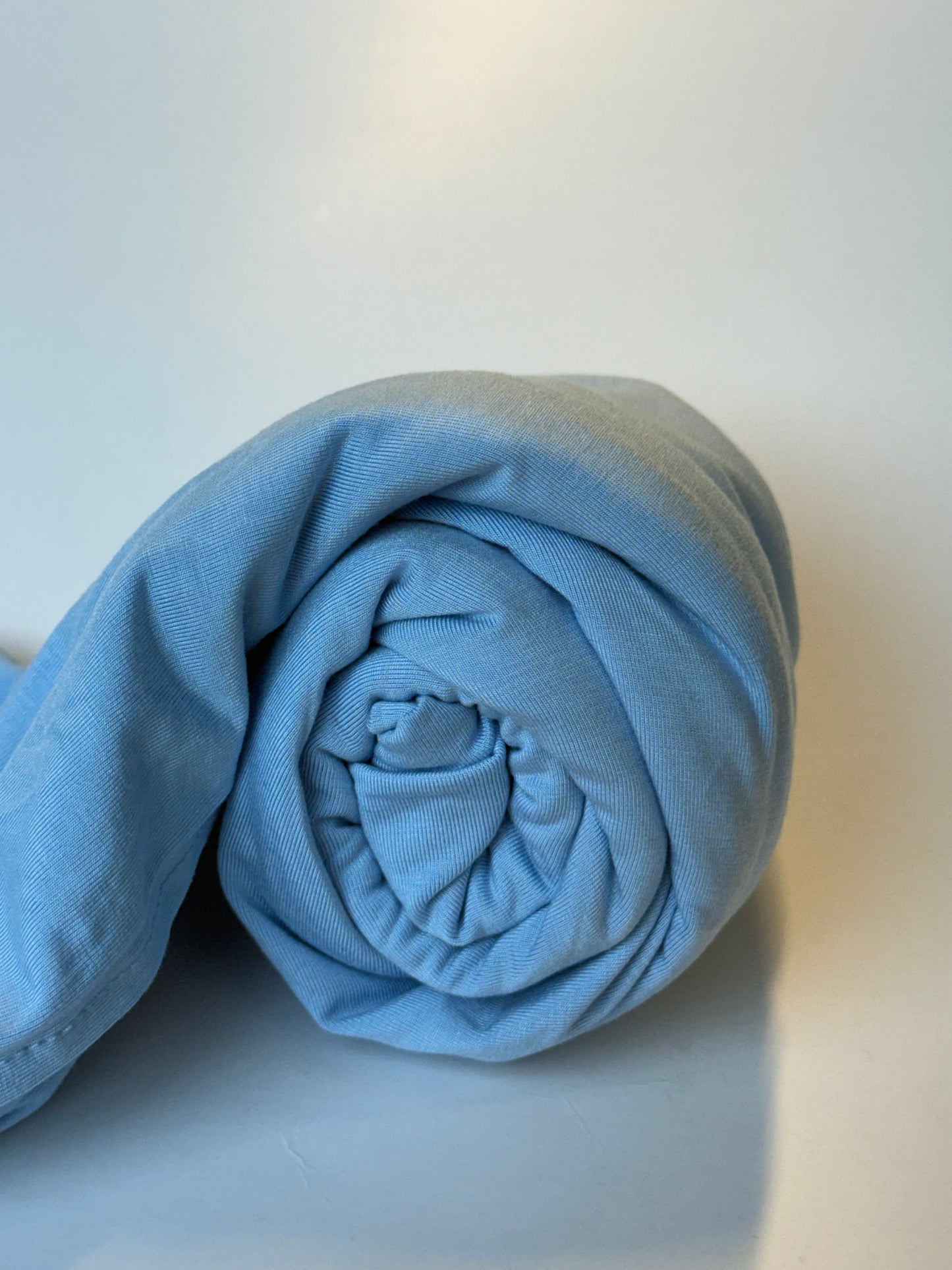 Bambus Jersey in Baby Blau