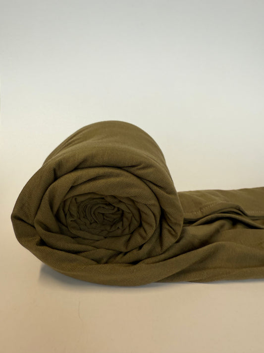 Bambus Hijab in moosgrün