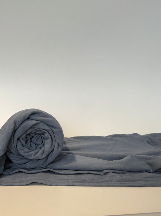 Bambus Hijab in grau blau
