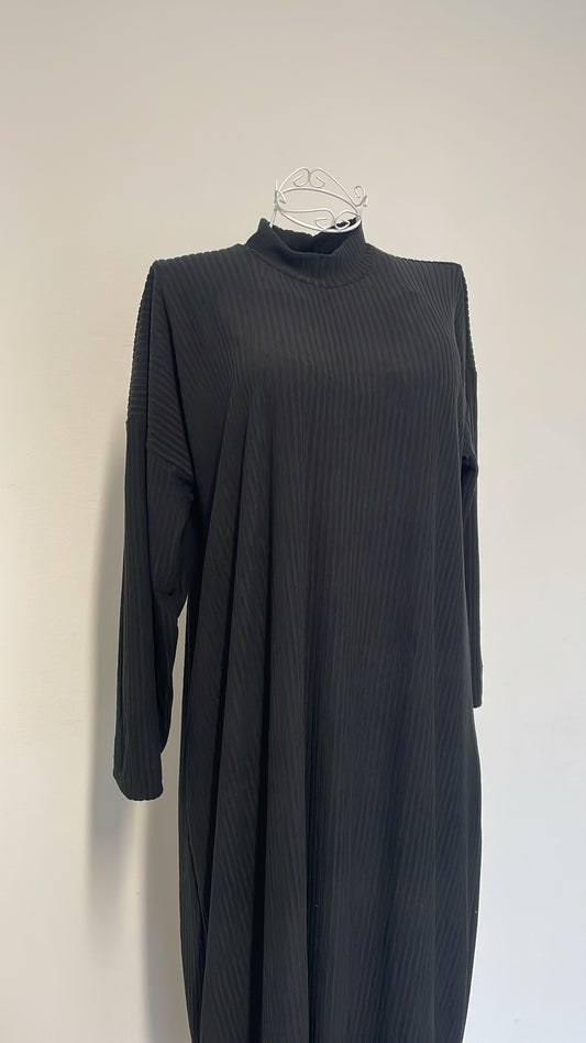 Jasmin Abaya in black, light brown, dark brown, baby blue, rose and darkgrey
