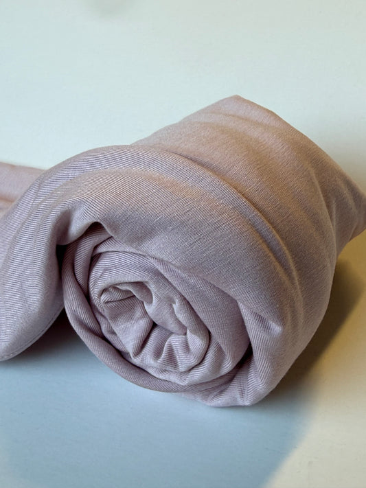 Bambus Jersey in Baby Rosa