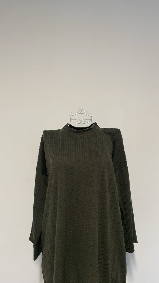 Noor Abaya darkgreen